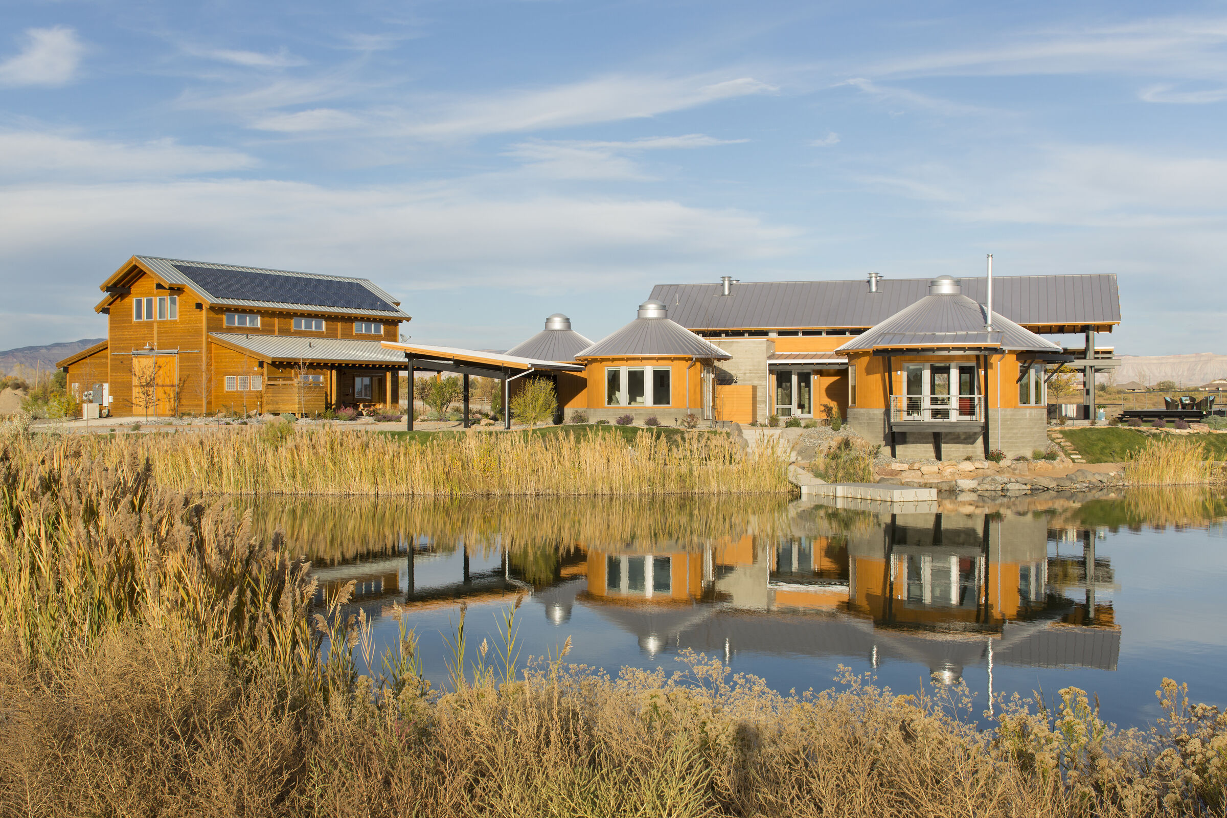 Lake Weedunno yurt exterior